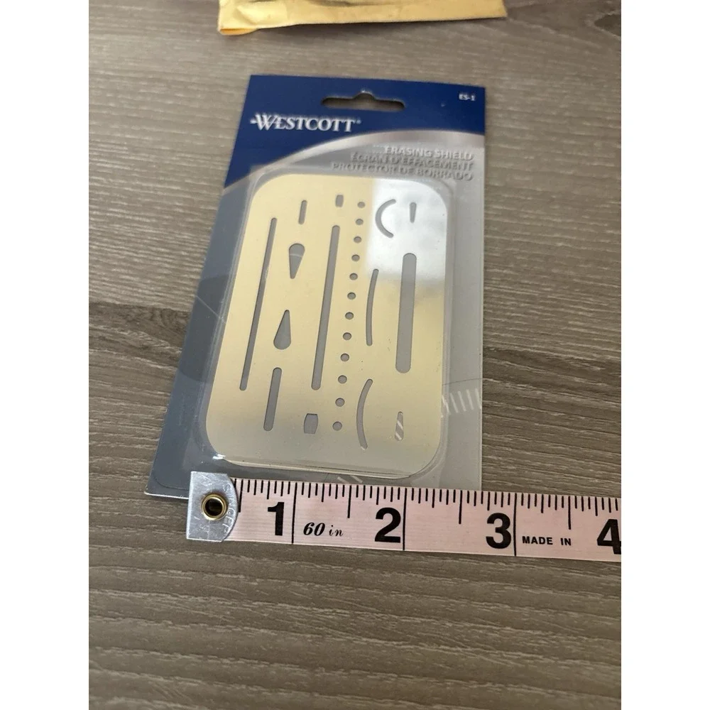 NEW Westcott Erasing Shield Crafts‎ Art Hobbies Drawing Sketching